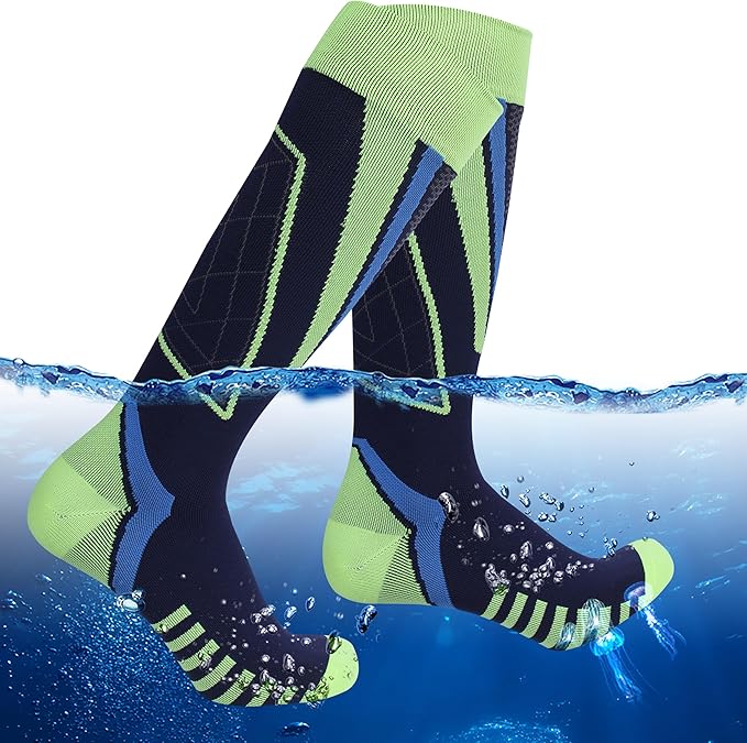 RANDY SUN Waterproof Breathable Knee High Kayaking Hunting Fishing Socks