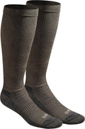 Dickies Men's Light Compression Comfort Over-The-Calf Socks, Available in M-XXL (2, 4 Pairs)