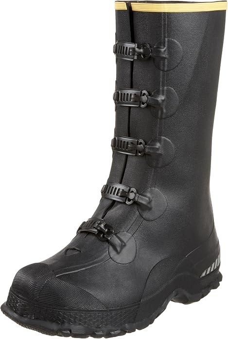 LaCrosse Men's 14" 5-Buckle Premium Deep Heel Overshoe