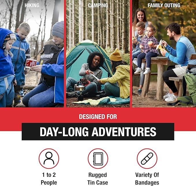 Adventure Medical Kits First Aid, 0.5 Tin Red - (Pack of 2)