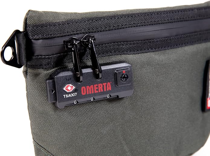 DIME BAGS Odor Sealing Pouch, Carbon-Filtered Smell/Spill Proof Bag, Water Resistant, Discreet Compact Fit, Collector