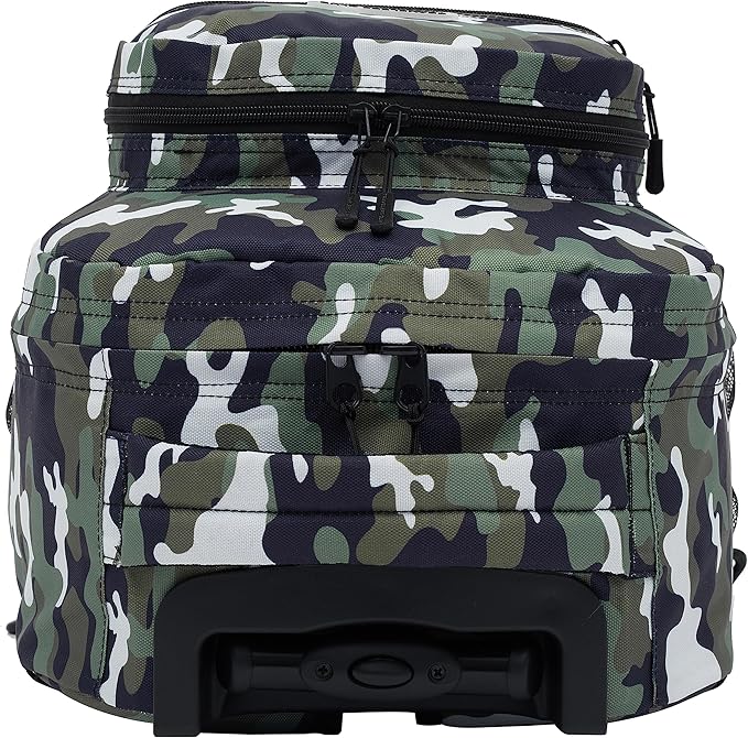 Travelers Club 18" Rolling Backpack with Shoulder Straps, Camo