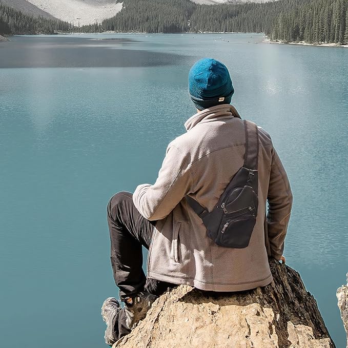 Nupouch Anti-Theft Daypack: Anti Theft Crossbody Bag, Lightweight for Travel, Hiking, or Everyday Pickpocket Protection