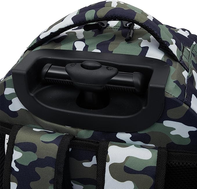 Travelers Club 18" Rolling Backpack with Shoulder Straps, Camo