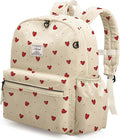 atgark Corduroy Toddler Backpack for Girls 2-5: Preschool Backpack for Girls