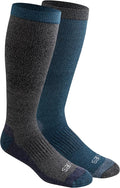 Dickies Men's Light Compression Comfort Over-The-Calf Socks, Available in M-XXL (2, 4 Pairs)