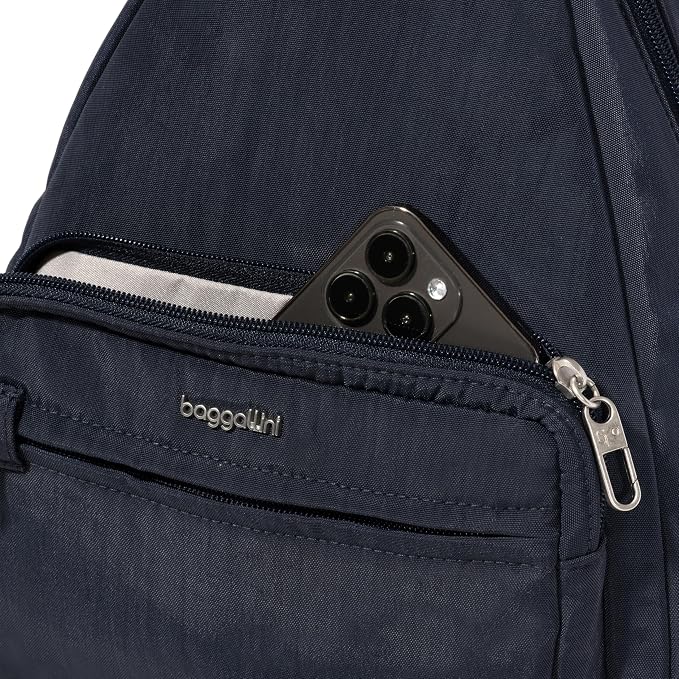Baggallini Women's Securtex Anti-theft Vacation Convertible Sling