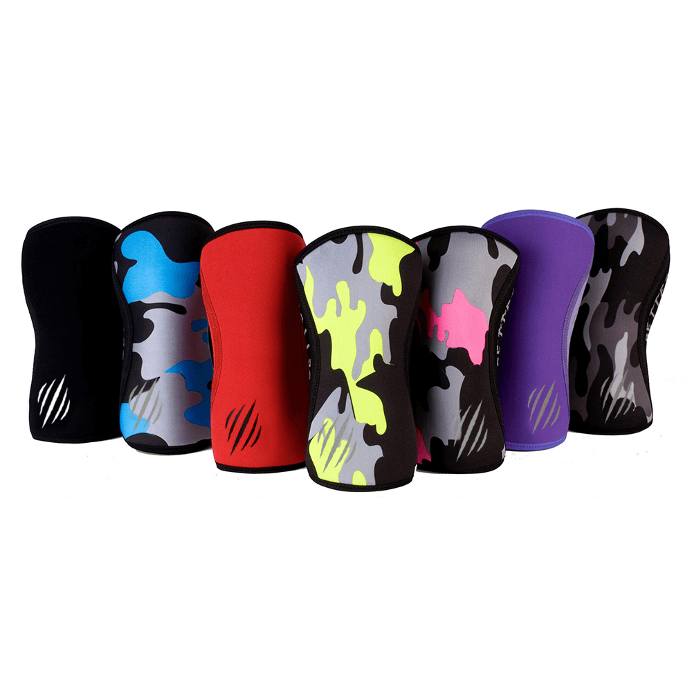 Bear KompleX Knee Sleeves - Black Camo
