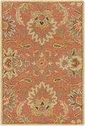 Chesterton Hand Tufted Orange 1112 Area Rug