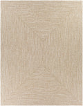 Cream Braided Faux Jute Outdoor Rug