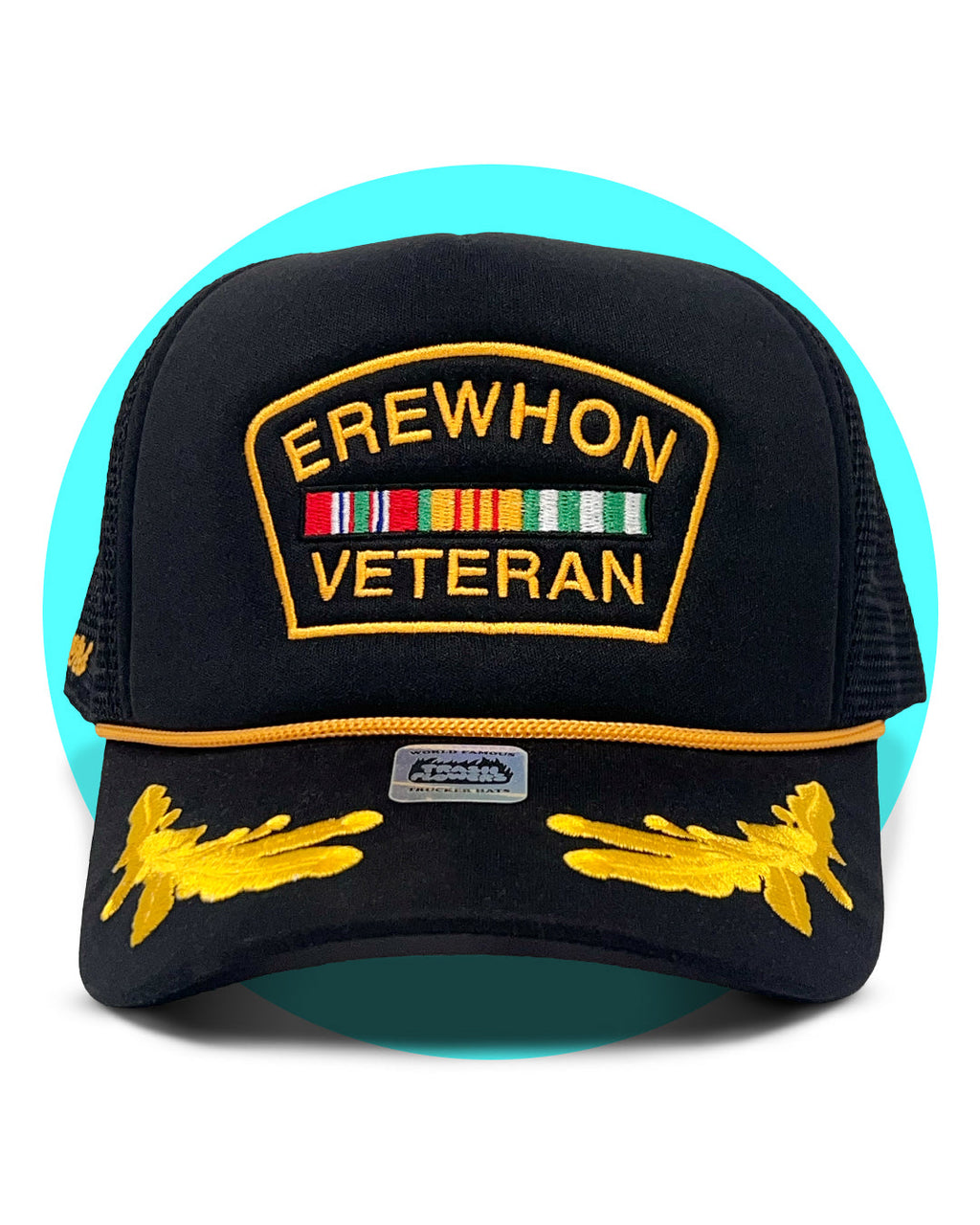 Unofficial Parody Erewhon Veteran Trucker Hat