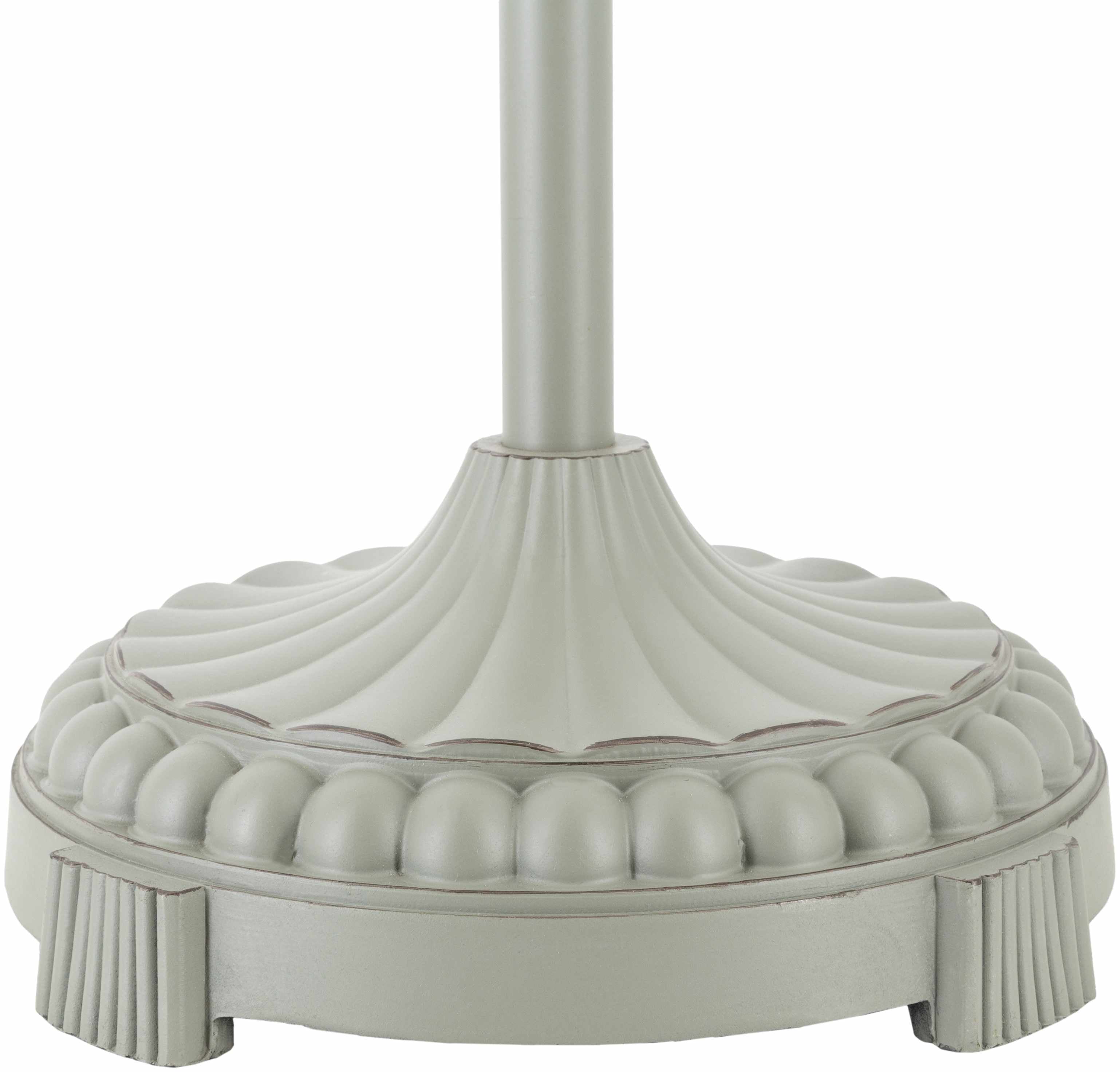 Nelspruit Gray Resin Floor Lamp - Clearance