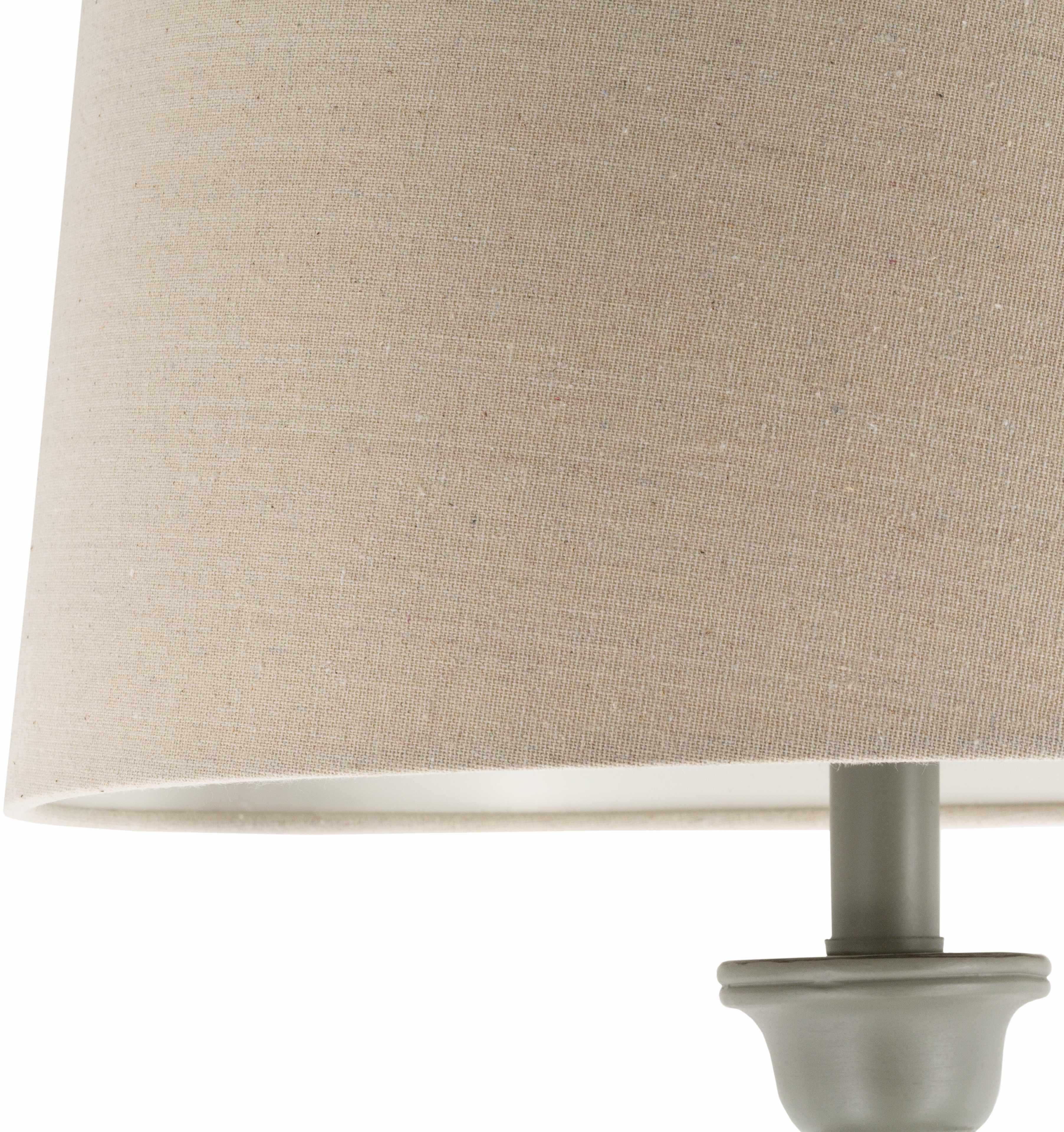 Nelspruit Gray Resin Floor Lamp - Clearance