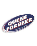Queer for Beer Sticker