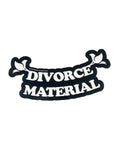 Divorce Material Sticker