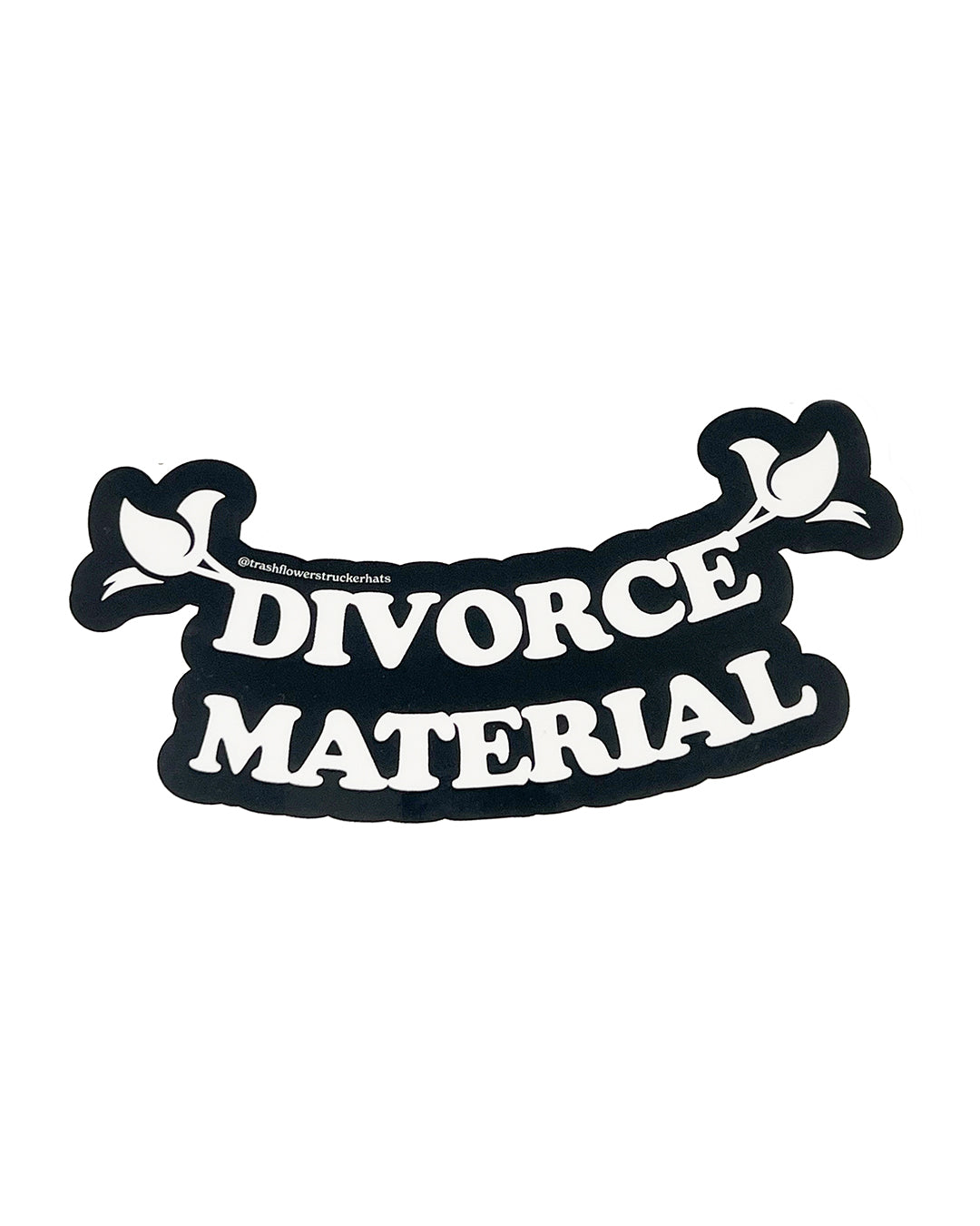 Divorce Material Sticker