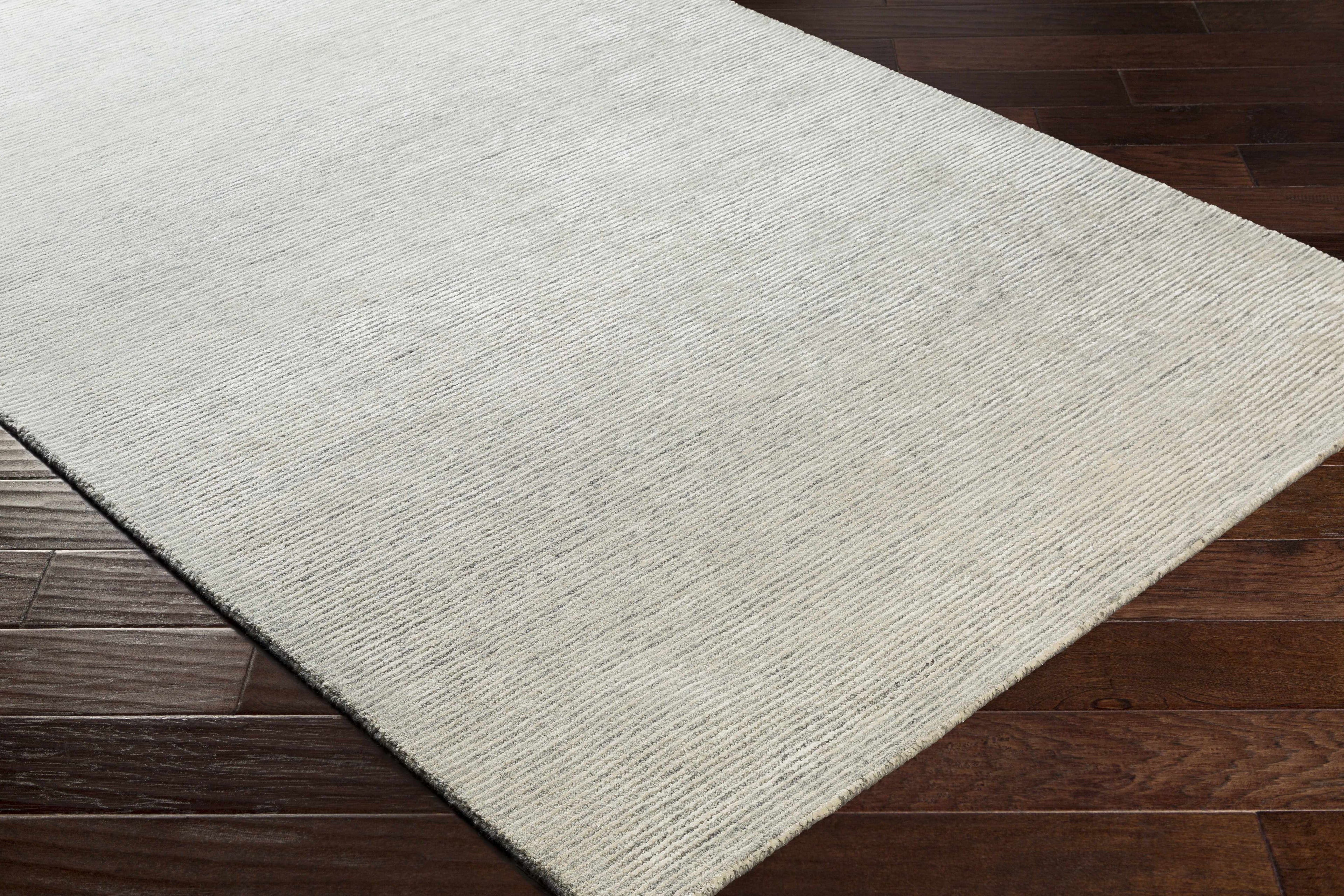 Orcas Hand Tufted Wool-Blend Rug - Aqua - Clearance